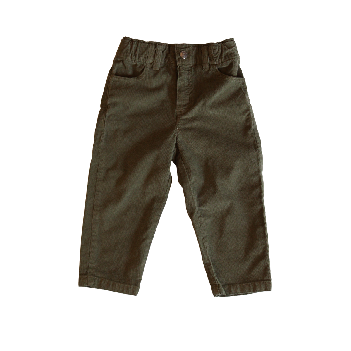Velvet Pants Elastic Waist Boys