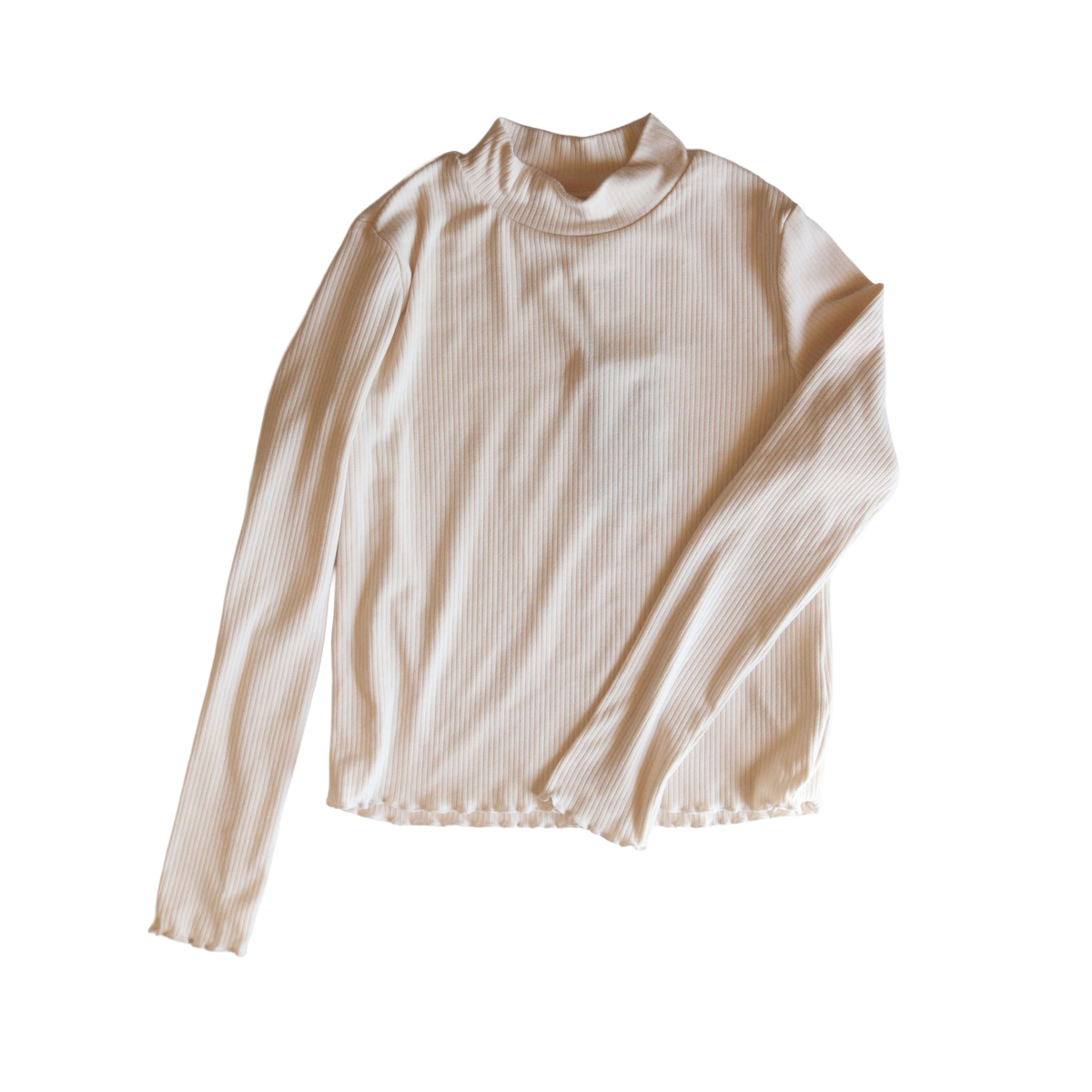 Basic Off-white Shirt Girls